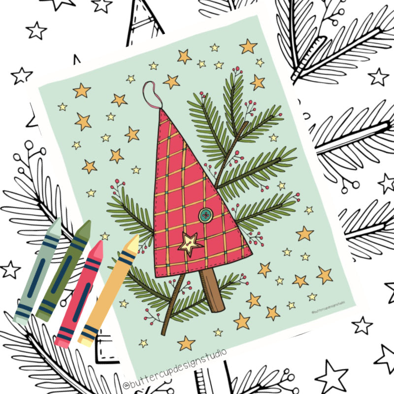 Cheery Christmas Cards - 5 styles