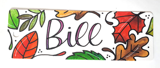 Personalized bookmark (3 styles)