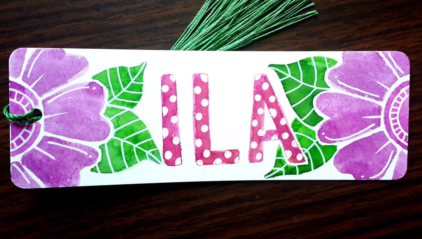 Personalized bookmark (3 styles)