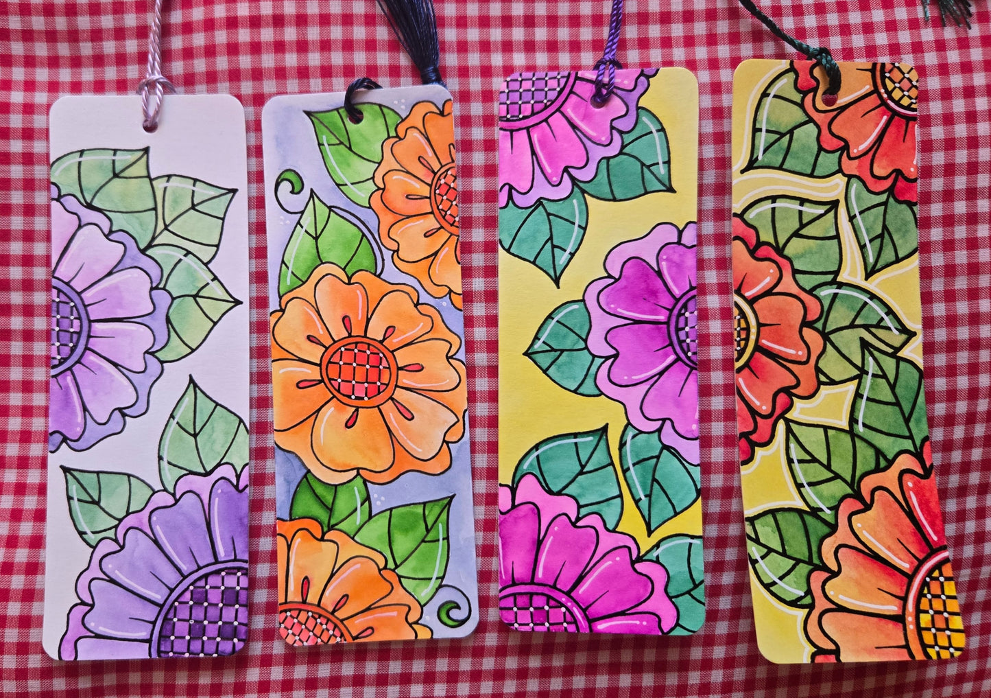 Floral Bookmarks