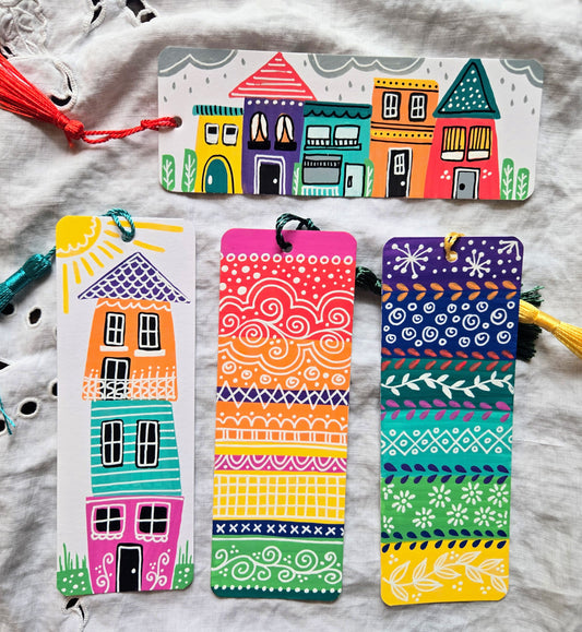 4 Whimsical Bookmarks