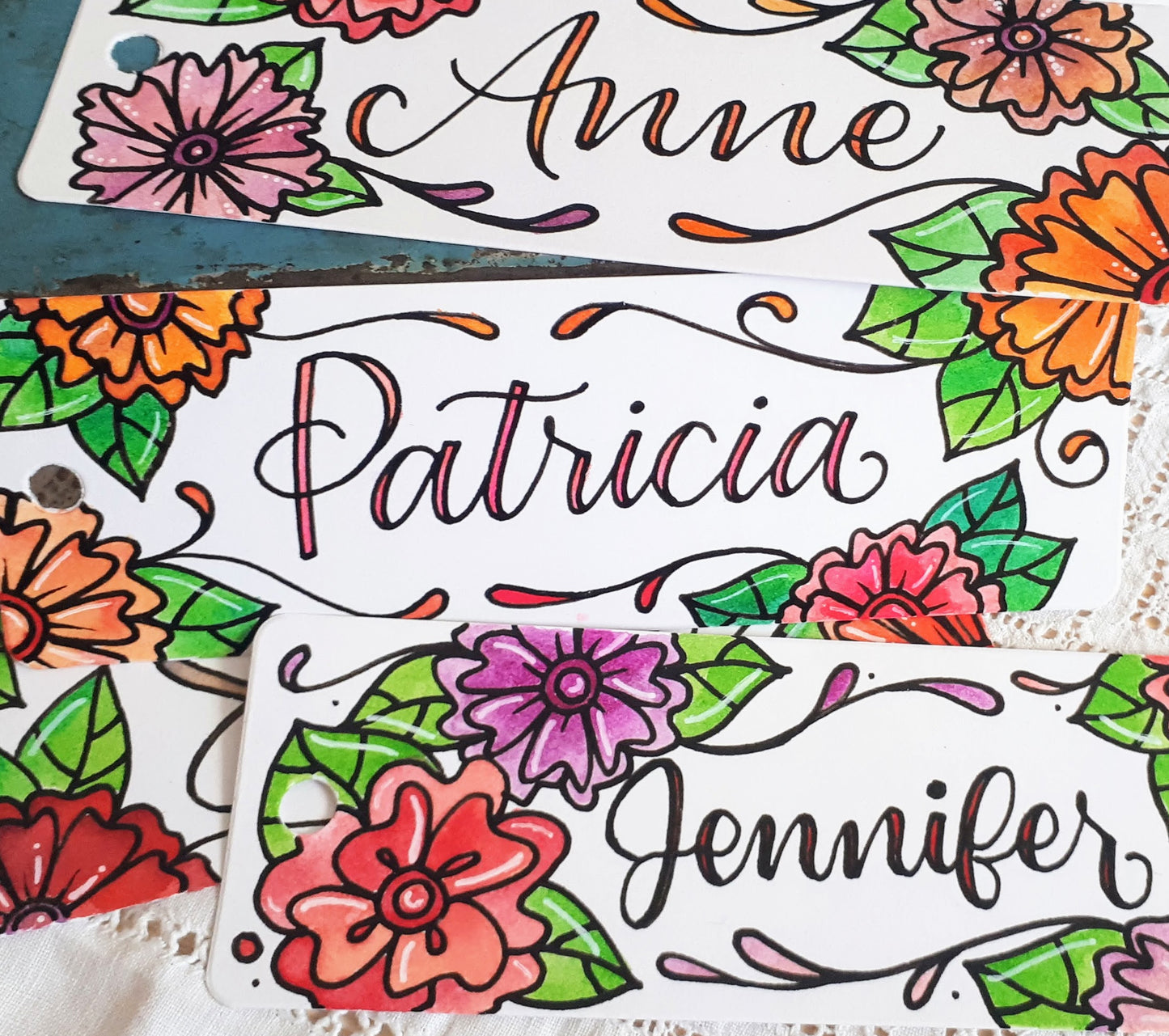 Personalized bookmark (3 styles)