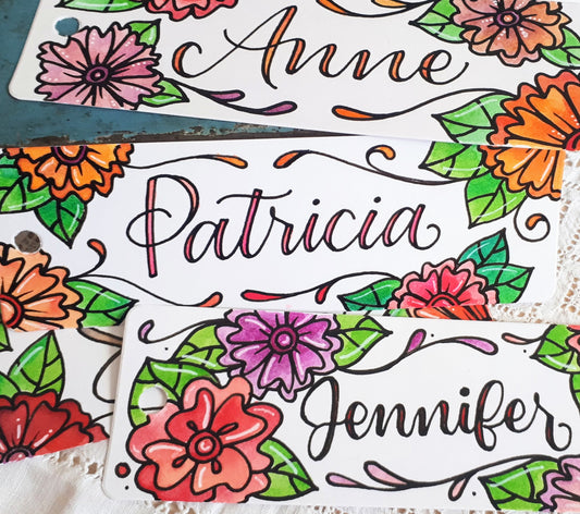 Personalized bookmark (3 styles)
