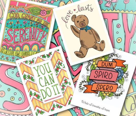 All Occasion Cards - 4 styles
